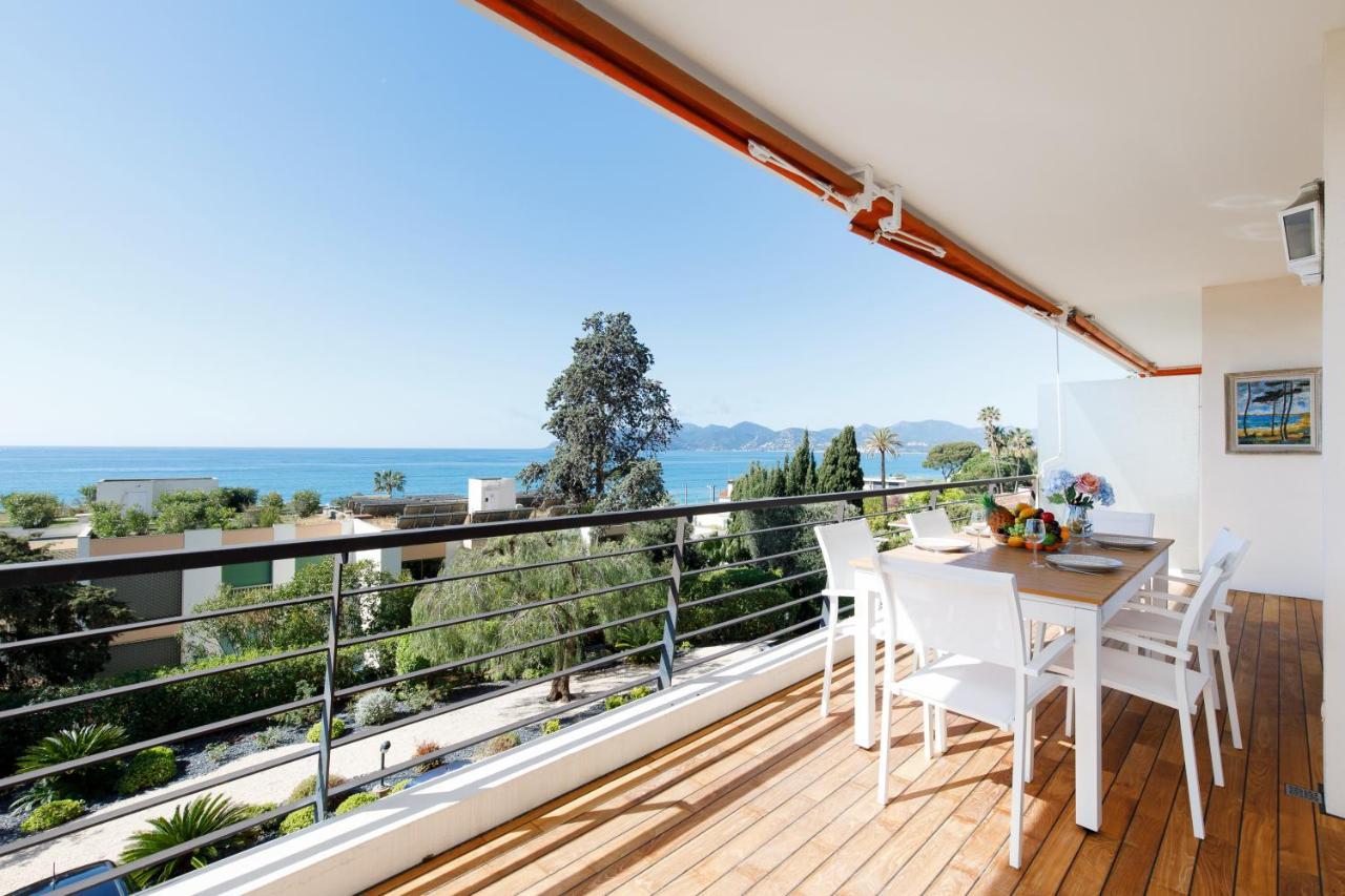 Suite Riviera - Sea View - Clim - 50M Plage - Residence De Standing - Spacieux 180 M2 - Parking Cannes Ngoại thất bức ảnh