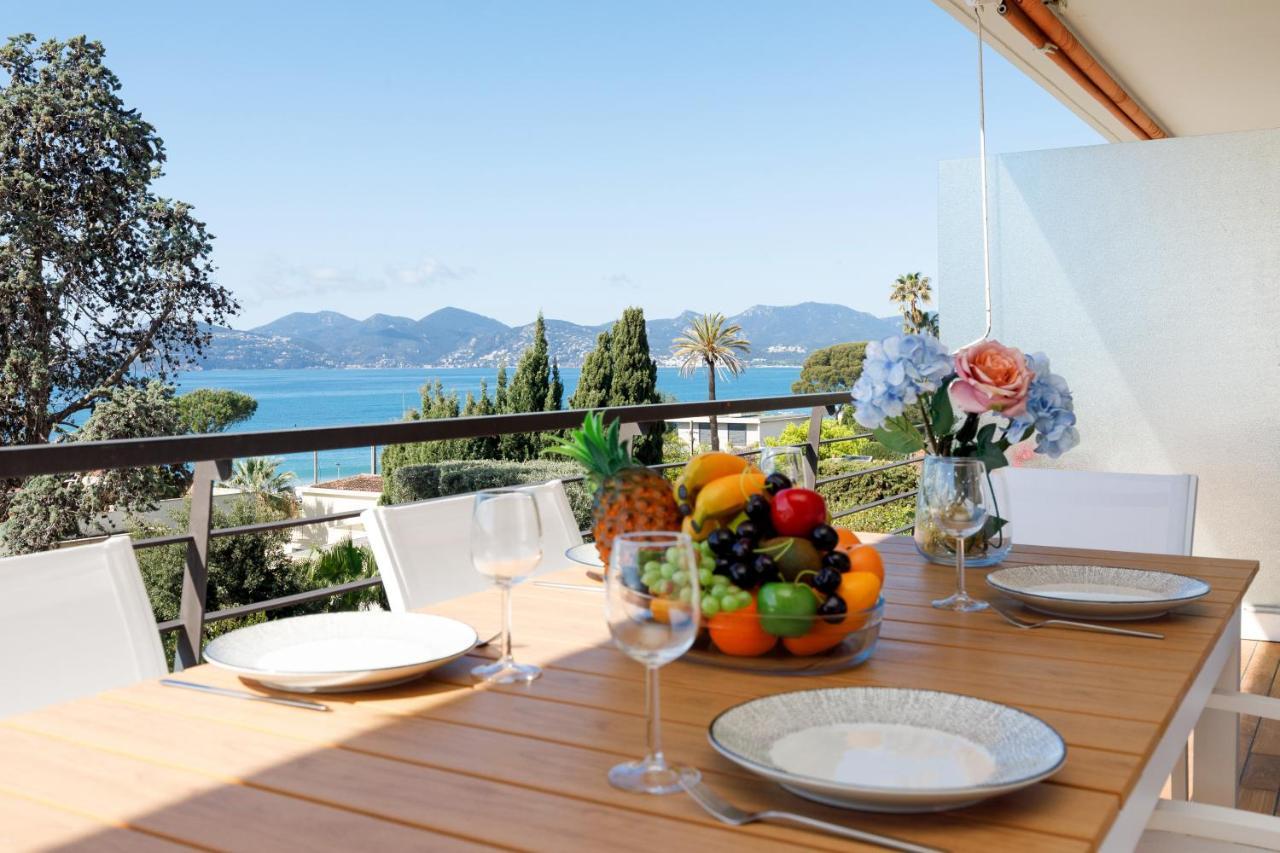 Suite Riviera - Sea View - Clim - 50M Plage - Residence De Standing - Spacieux 180 M2 - Parking Cannes Ngoại thất bức ảnh